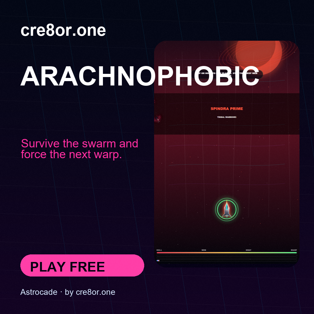 ARACHNOPHOBIC media card