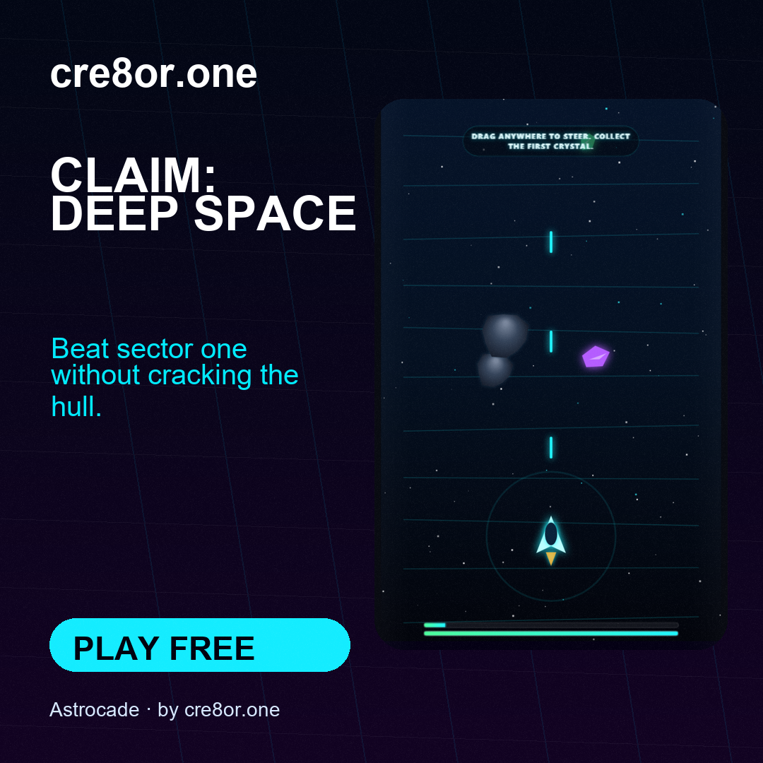 CLAIM: Deep Space media card